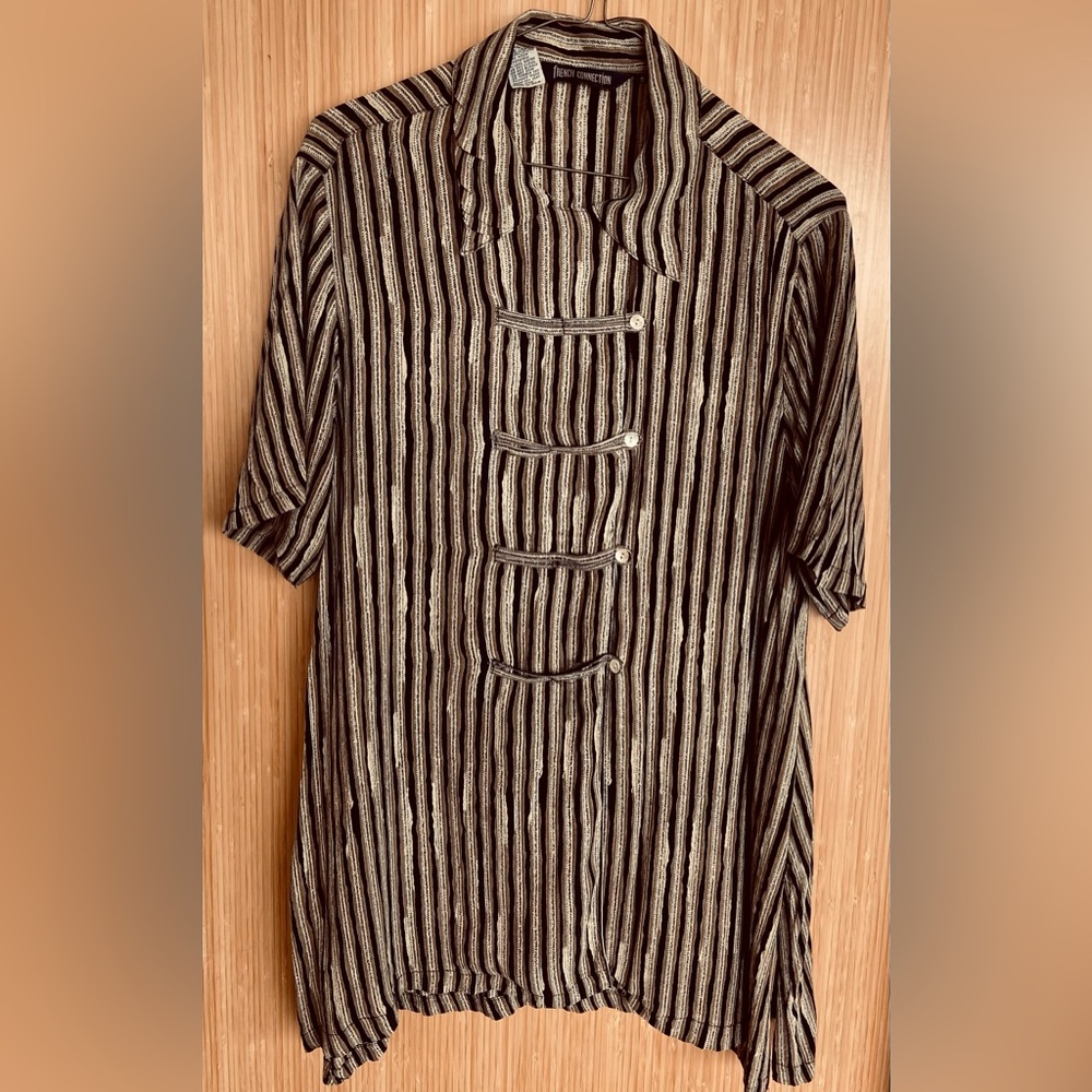 Vintage French Connection Rayon Camp Shirt